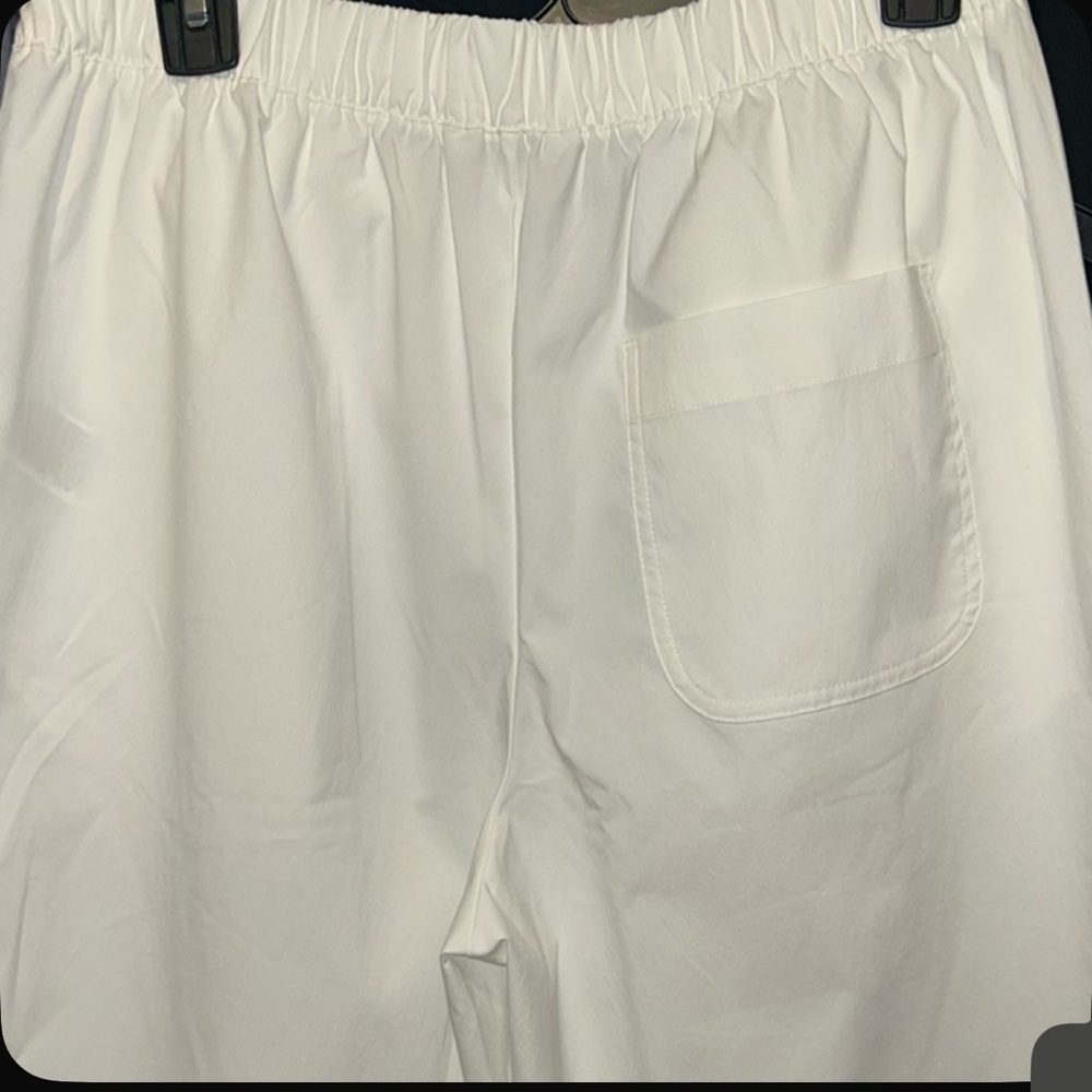 Athleta White Drawstring Pants NWT - image 3